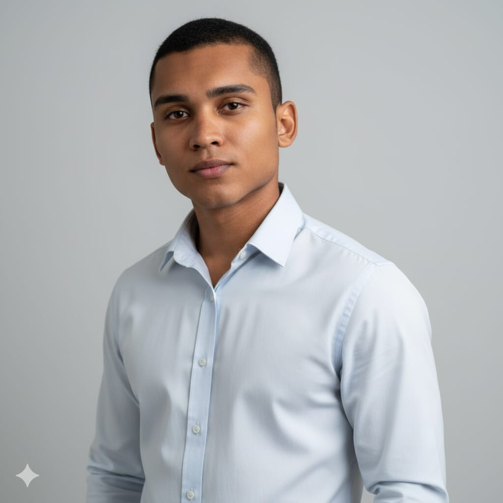 Professional portrait of Alex